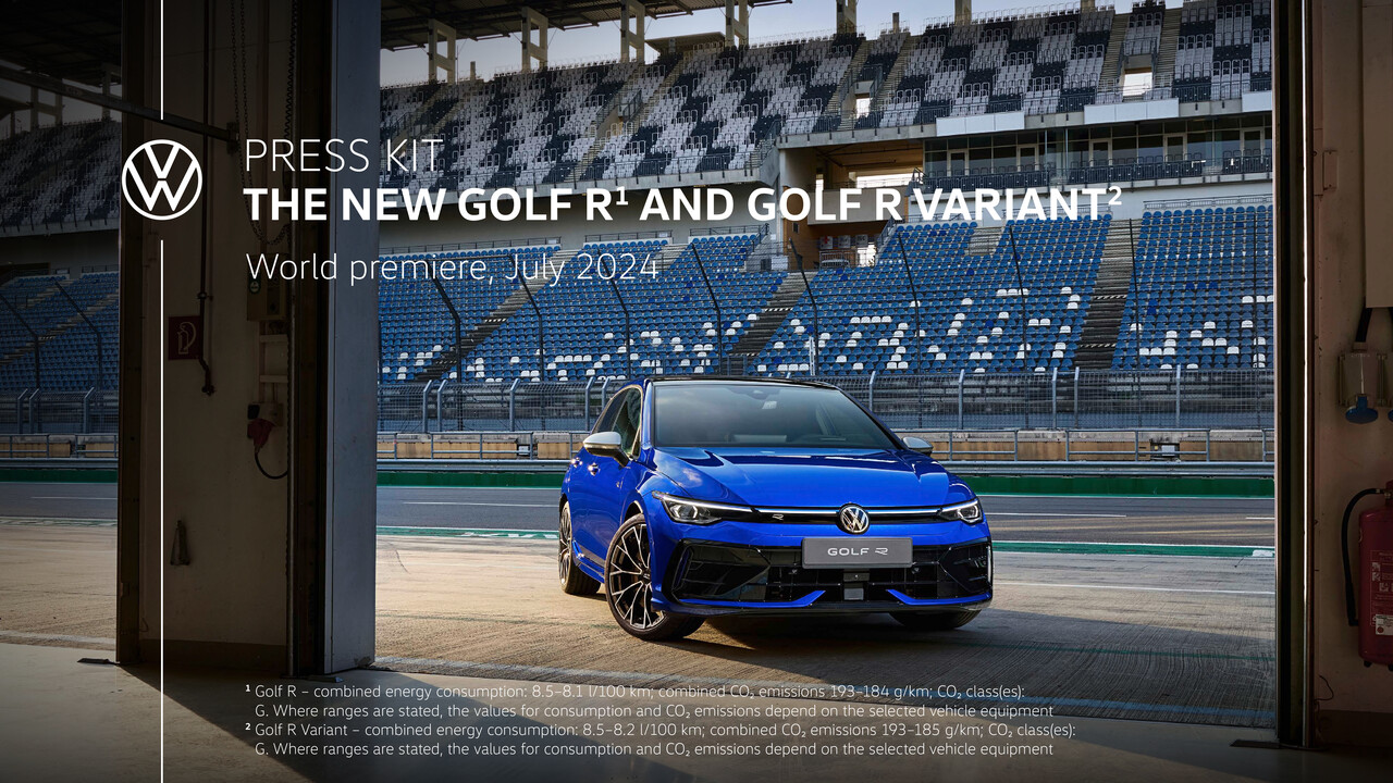 The new Golf R and Golf R Variant