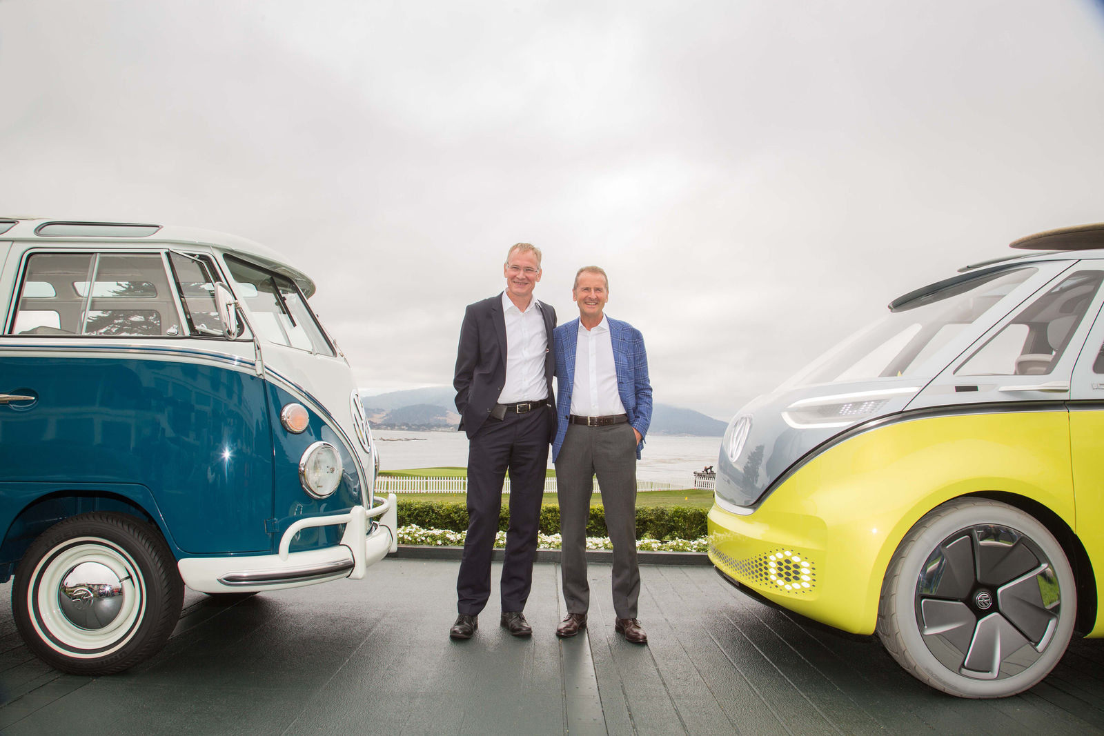 Decision to manufacture an electric VW Microbus based on the iconic design of the ID. BUZZ concept