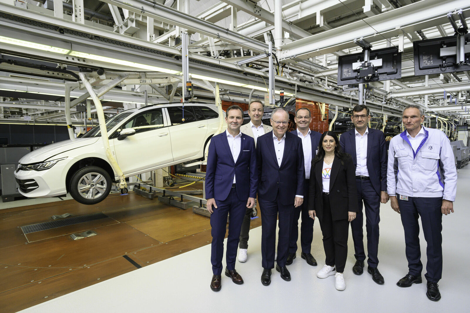 50 Jahre Golf Produktion: Volkswagen Werk Wolfsburg feiert seinen Bestseller