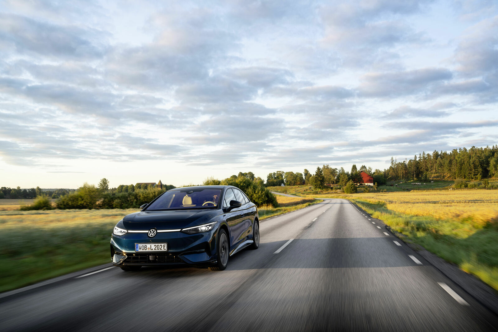 The all-electric Volkswagen ID.7 Pro S