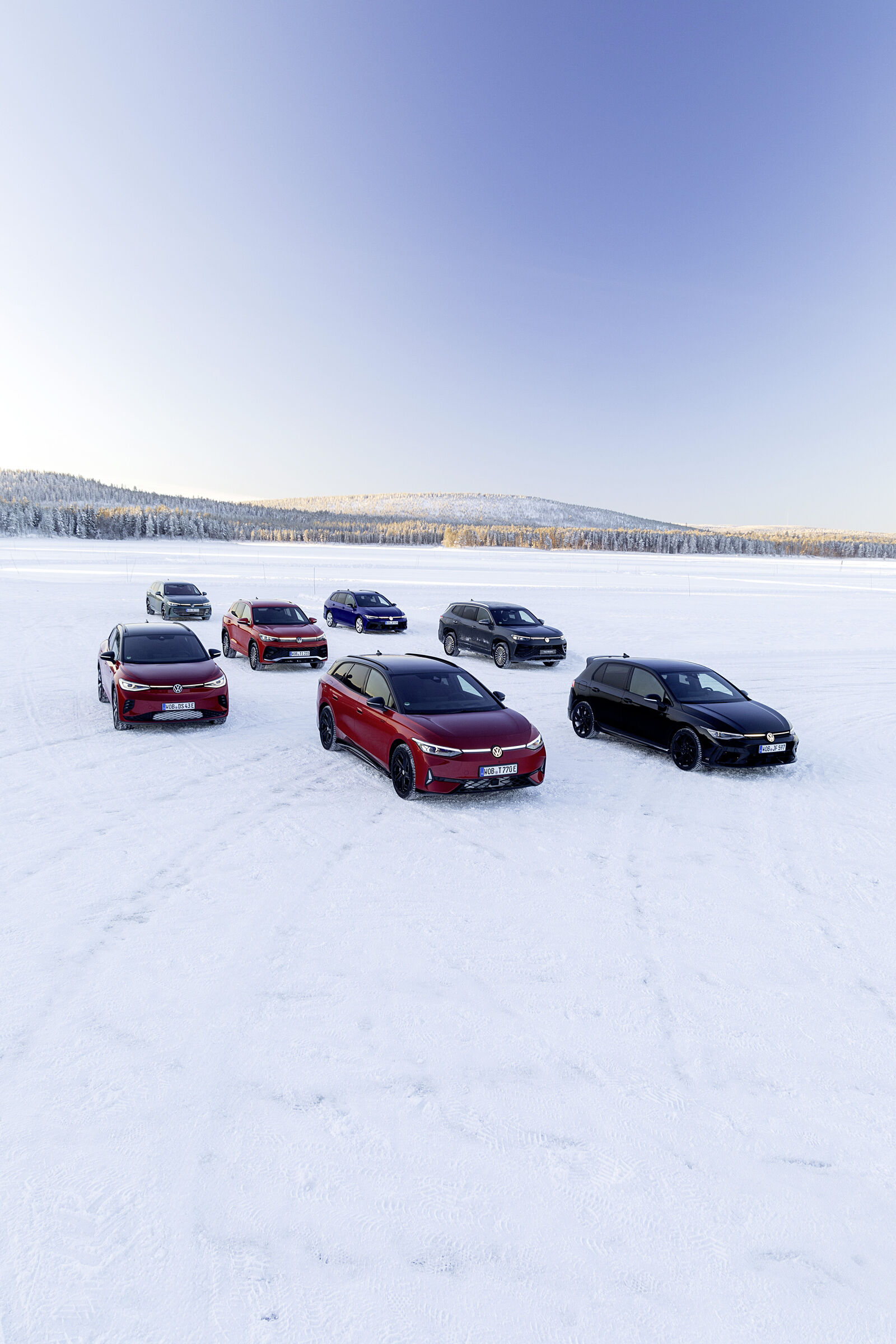 Volkswagen Passat, Golf R Variant, Tiguan, Tayron, ID.4 GTX, ID.7 GTX Tourerund Golf R Black Edition